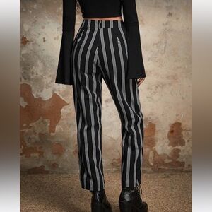 Striped Women's Straight Leg Pants